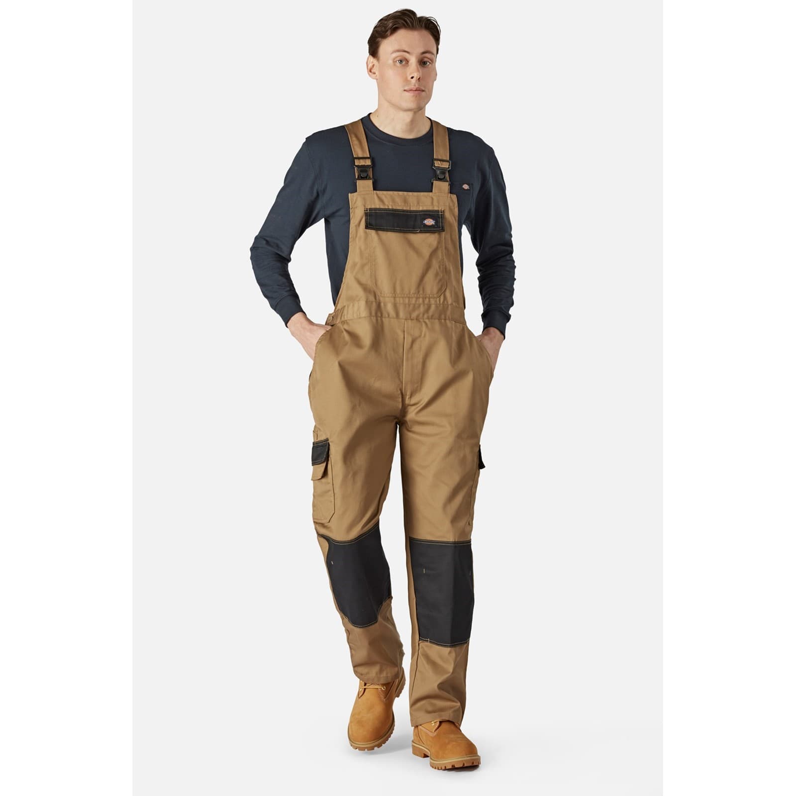 Dickies Everyday Bib And Brace Size XL Brown 36223-74492-06