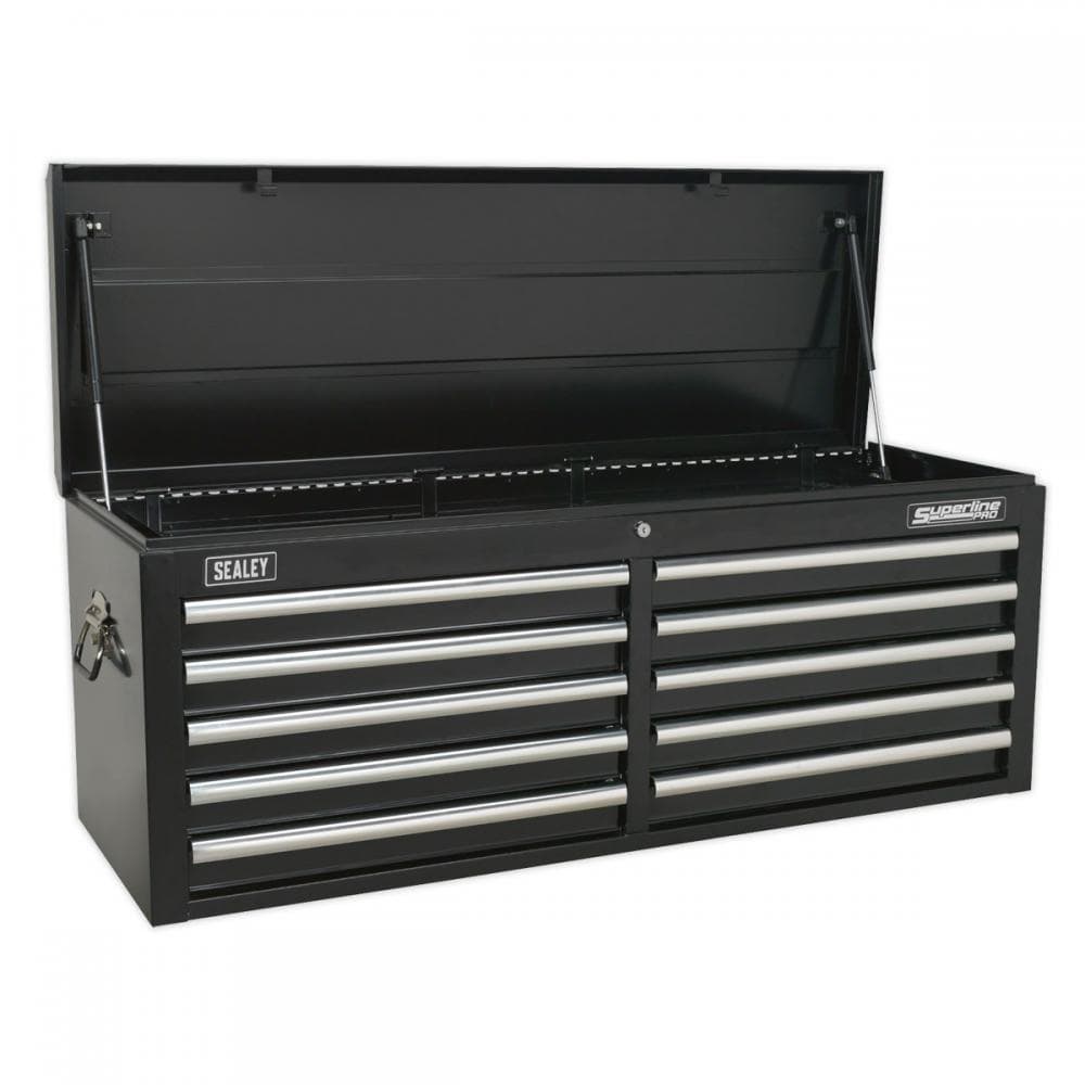 Sealey AP5210TB Topchest 10 Drawer With Ball-Bearing Slides - Black