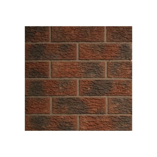 Carlton Brown Kirkby Rustic Facing Brick - Pack of 464, Size: 215x102.50x73mm