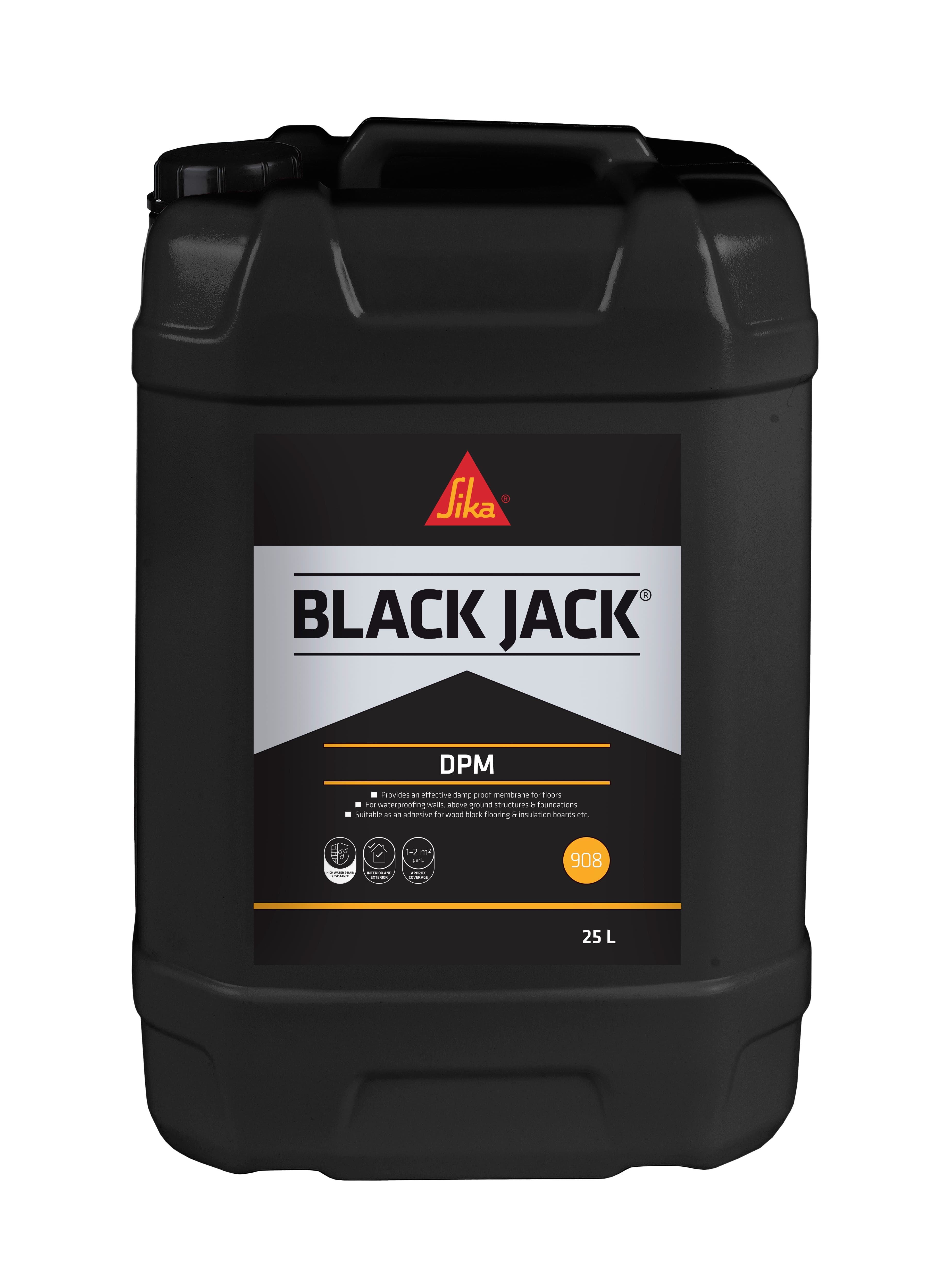 Sika Everbuild Black Jack 908 DPM 25L