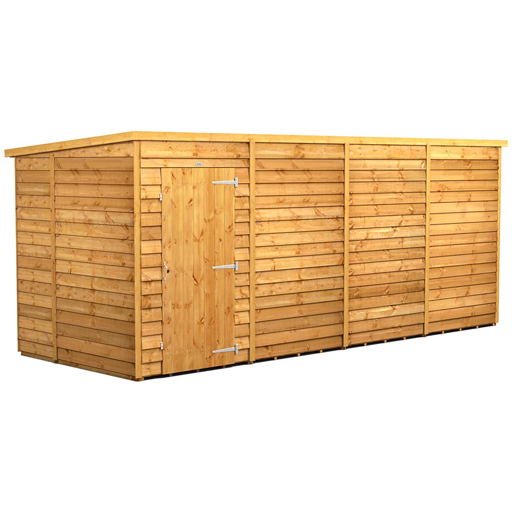 Powersheds 16 x 6 Power Overlap PENT, No Windows