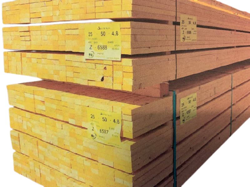 Unbranded Graded BS5534 Treated Roofing Batten 25mm x 38mm x 4.8m