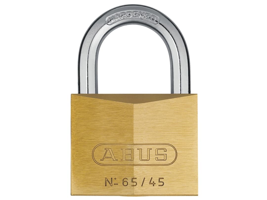 ABUS Mechanical 65/45mm Brass Padlock Carded 10009853-01
