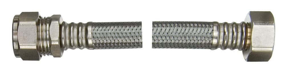 Flexible Tap Connector - 22mm x 3/4" x 300mm