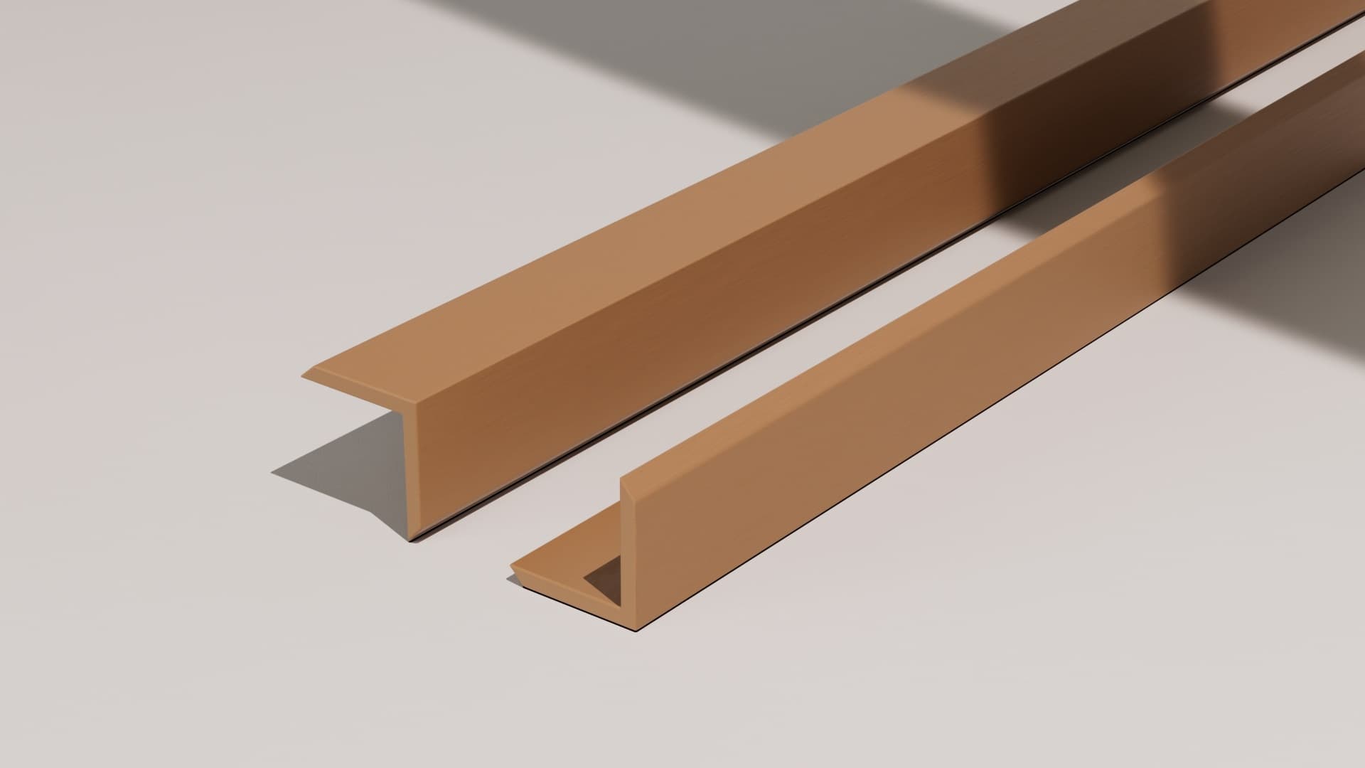 4m Edge Trim – Teak Brown