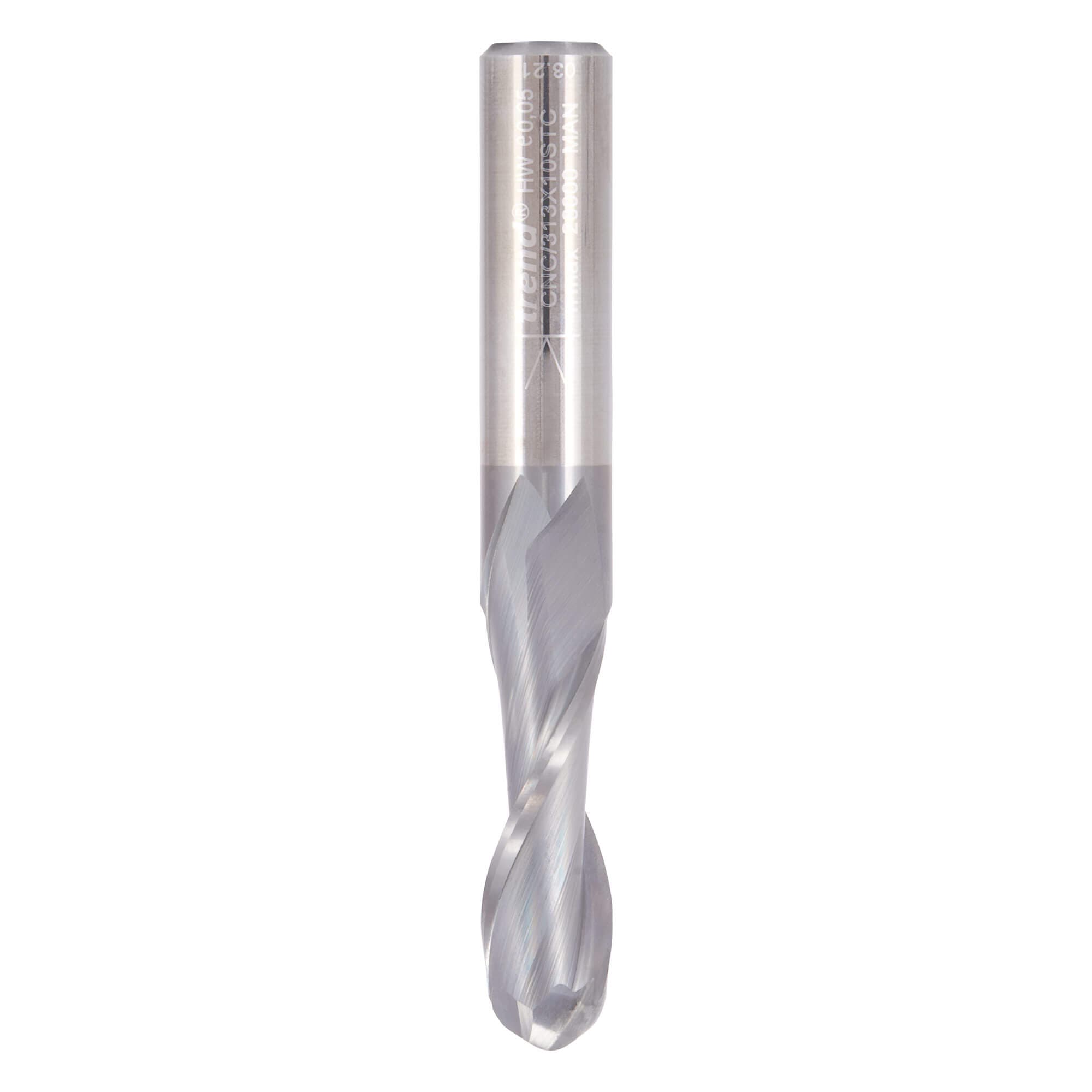 Trend Bullnose Spiral Up-Cut 10Mm Diameter Pk 1 CNC/313X10STC