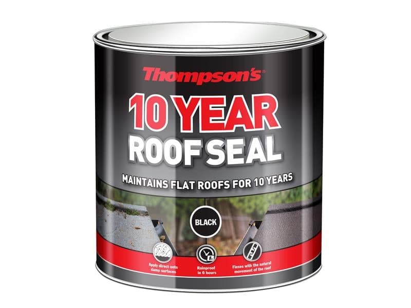 Ronseal 30142 Thompsonfts 10 Year Roof Seal Black 1 Litre