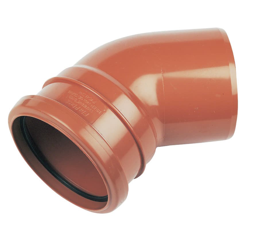 Floplast 110Mm X 45* U/G Bend-S&S D163