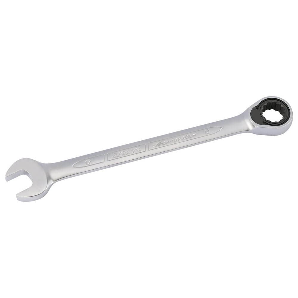 Elora 58397 Metric Ratcheting Combination Spanner 12Mm each