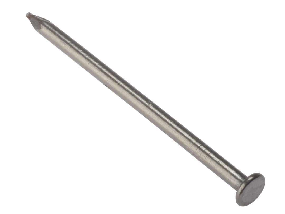 Fandf 1NLRH25B Round Head Nails - Bright 2.00 X 25Mm (Bag Of 1Kg)