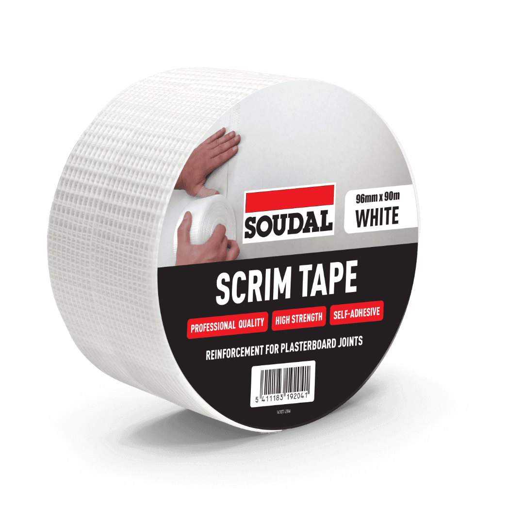 Soudal Scrim Tape White 96Mm X 90M 167077