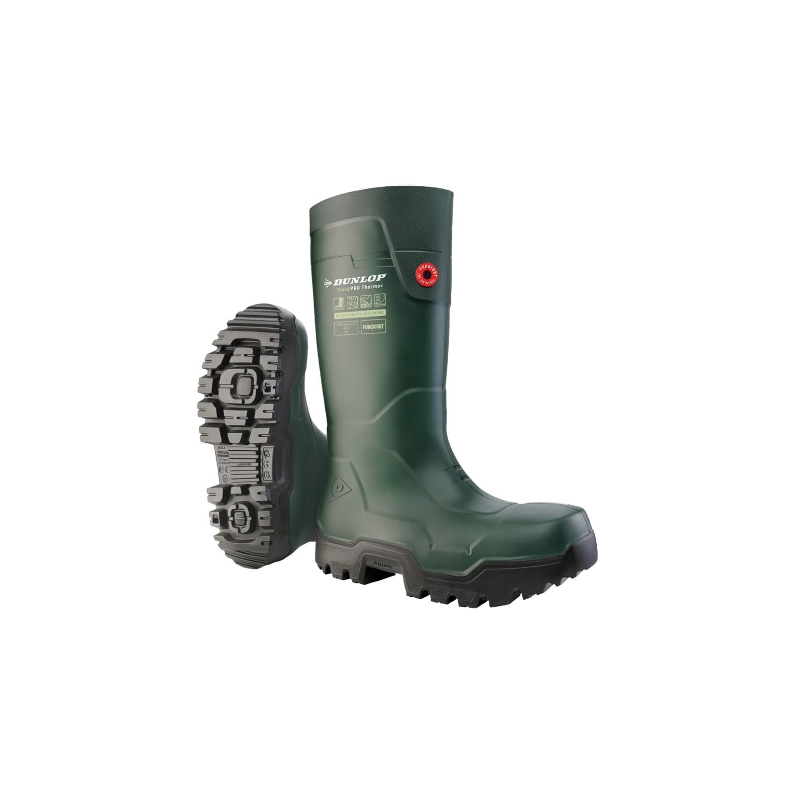 Dunlop Fieldpro Thermo+ Safety Wellington Size 9 37632-70092-09