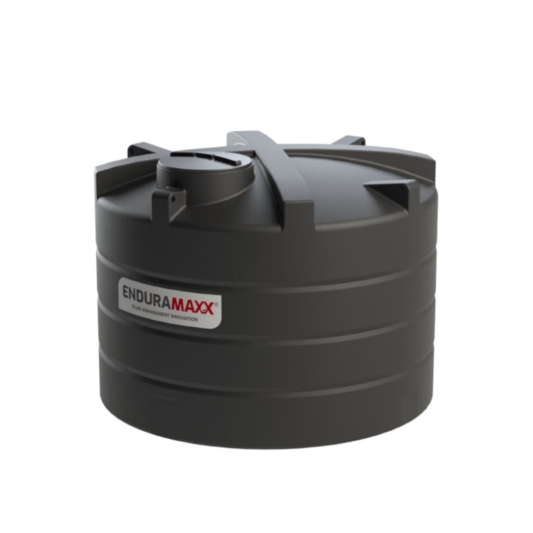 Enduramaxx 7,000L Vertical Potable Tank MDPE Medium Density Polyethene & UV Stabilised Black Original Organics