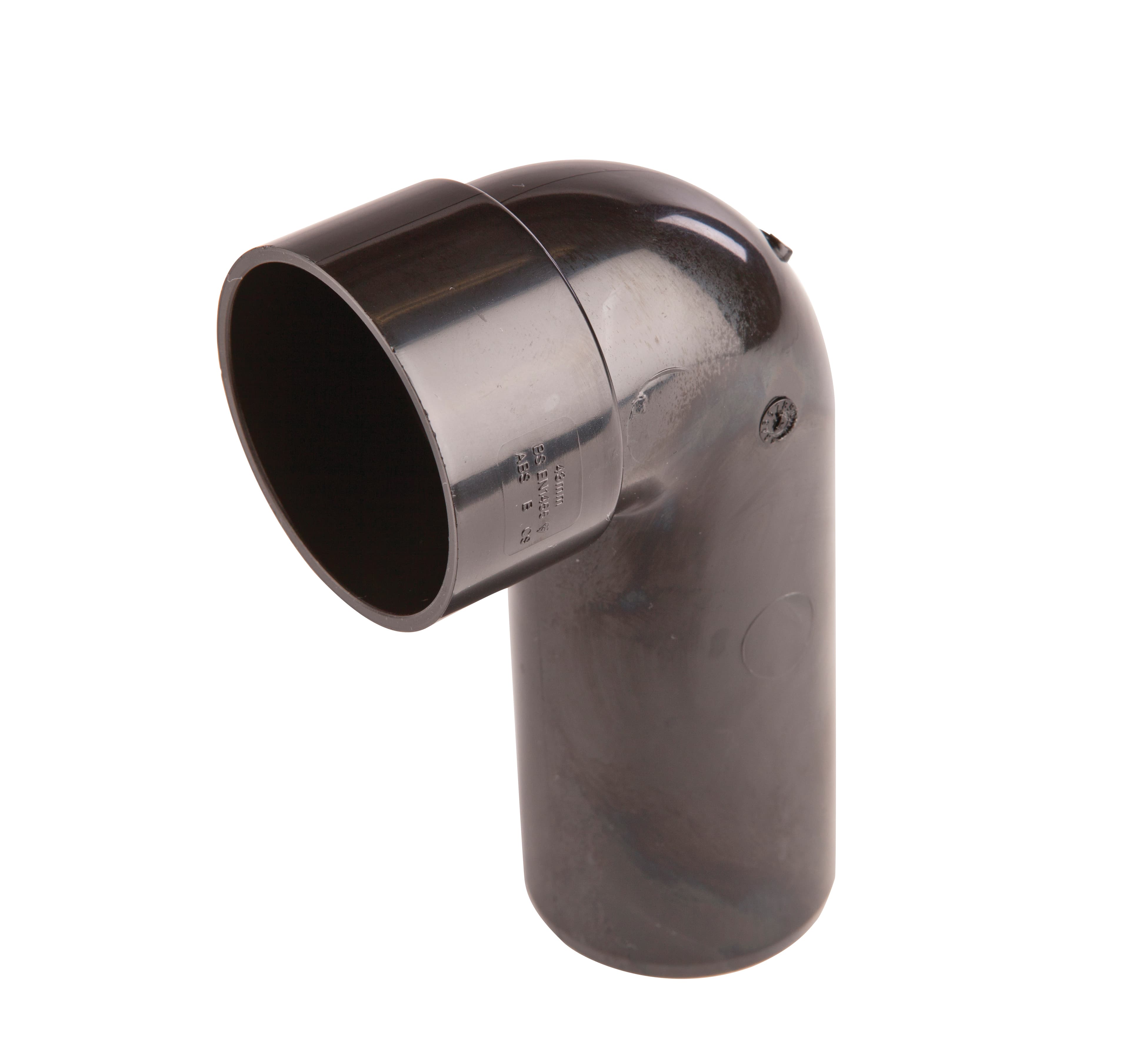 OsmaWeld 87.5 degree long tail bend black 32mm