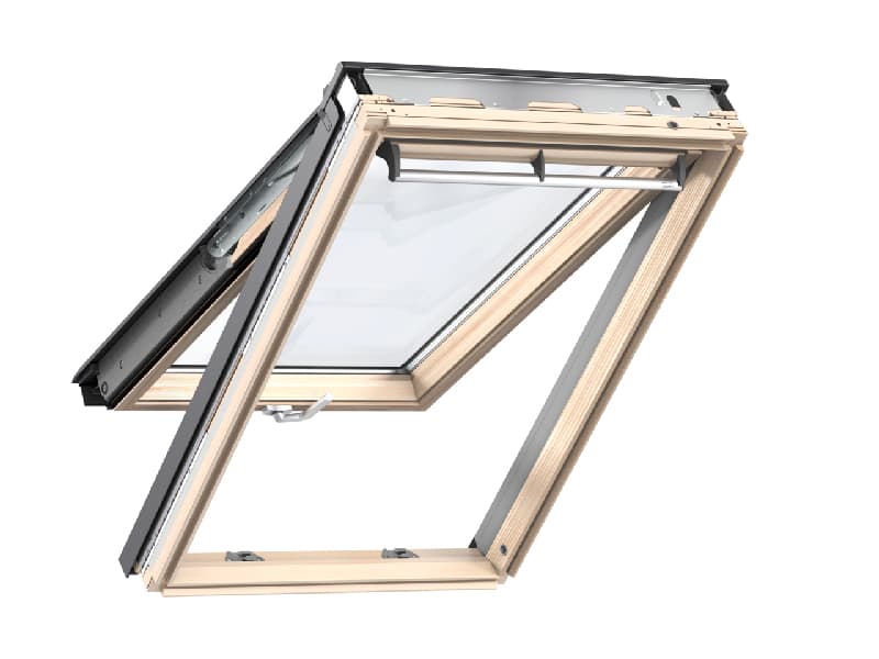 VELUX Top Hung Roof Window 1340 x 980mm Lacquered Pine GPL UK04 3070