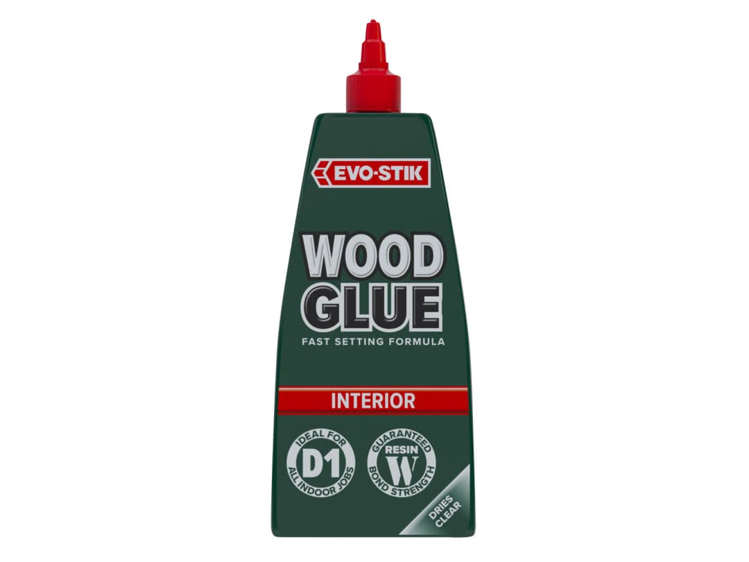 EVO-STIK Resin 'W' Wood Adhesive Extra Fast D2 500ml 30615818
