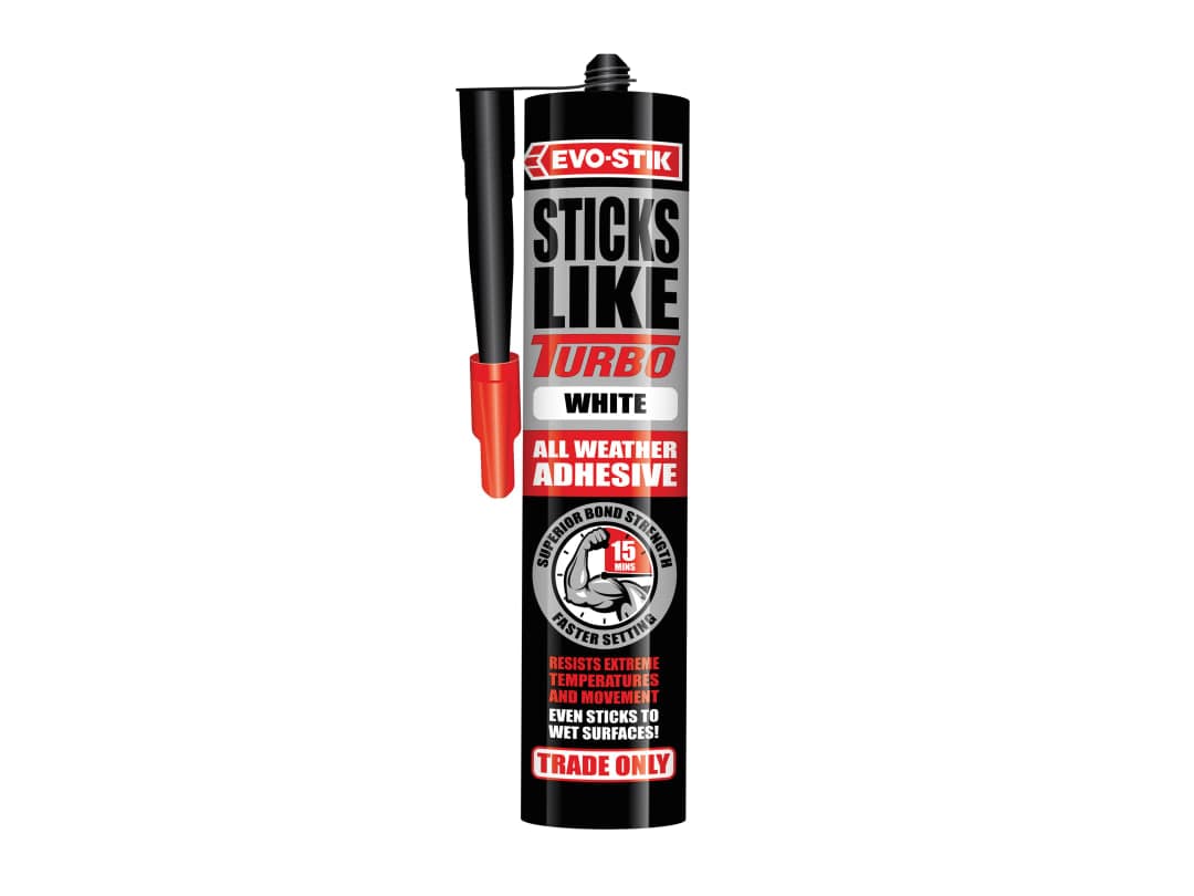 EVO-STIK Sticks Like Turbo White 290ml 30614238