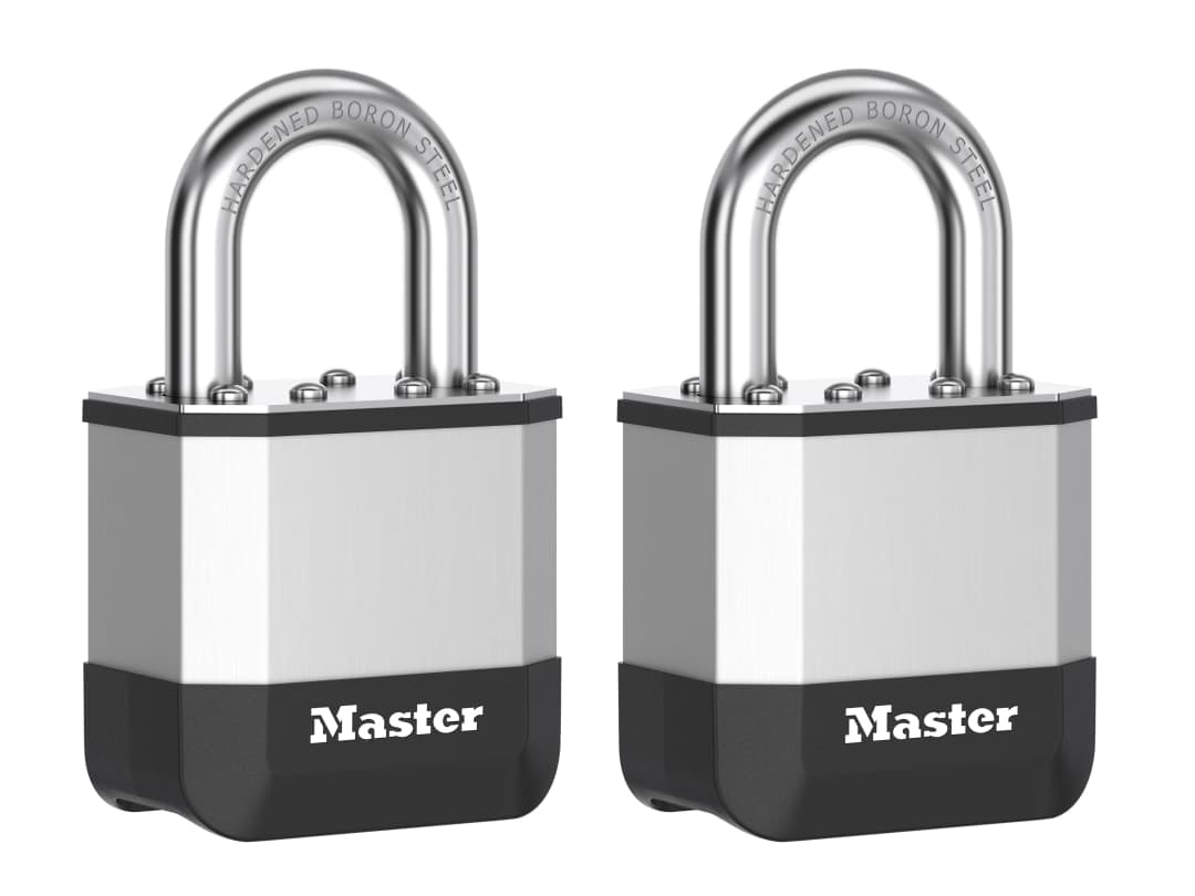 Master Lock Elite™ Laminated 45mm Padlock - 25mm Shackle (Pack of 2) PK1EURT