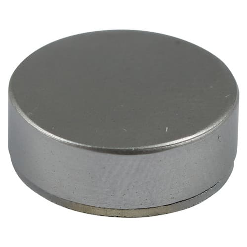 Timco TSC14SC Threaded Screw Caps - Solid Brass - Satin Chrome 14Mm Unit 40