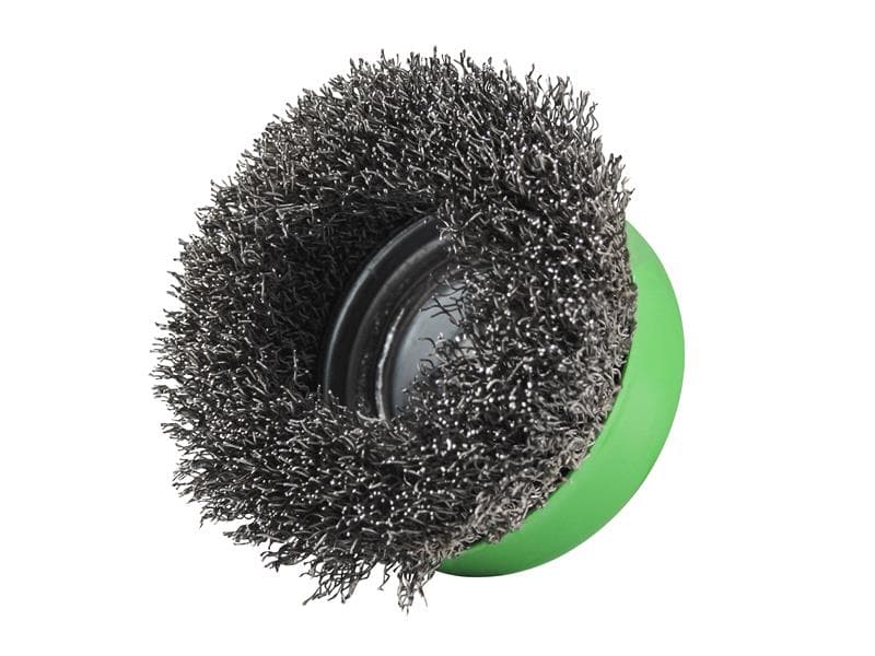 Faithfull 01075XL430 X-Lock Wire Cup Brush 75Mm M14X2 0.30Mm Stainless Steel Wire