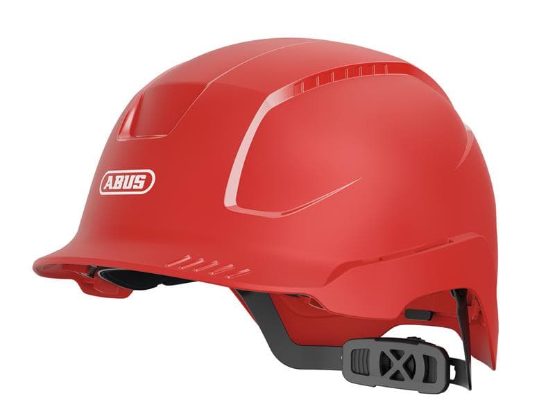 Abus Mechanical 38484 Scator-E Non-Vented Safety Helmet Red
