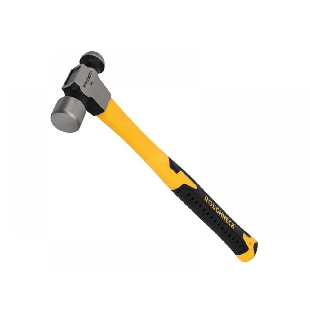 Roughneck 11-154 Ball Pein Hammer Fibreglass Shaft 680G (24Oz)