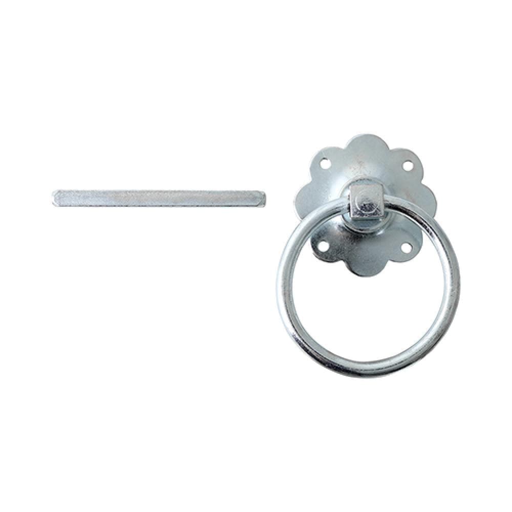 Timco RGL6ZP Ring Gate Latch - Plain - Zinc 6in TIMbag 1