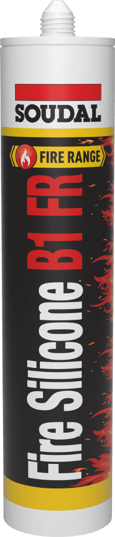 Soudal Fire Silicone B1 Fr Black 300Ml 147411