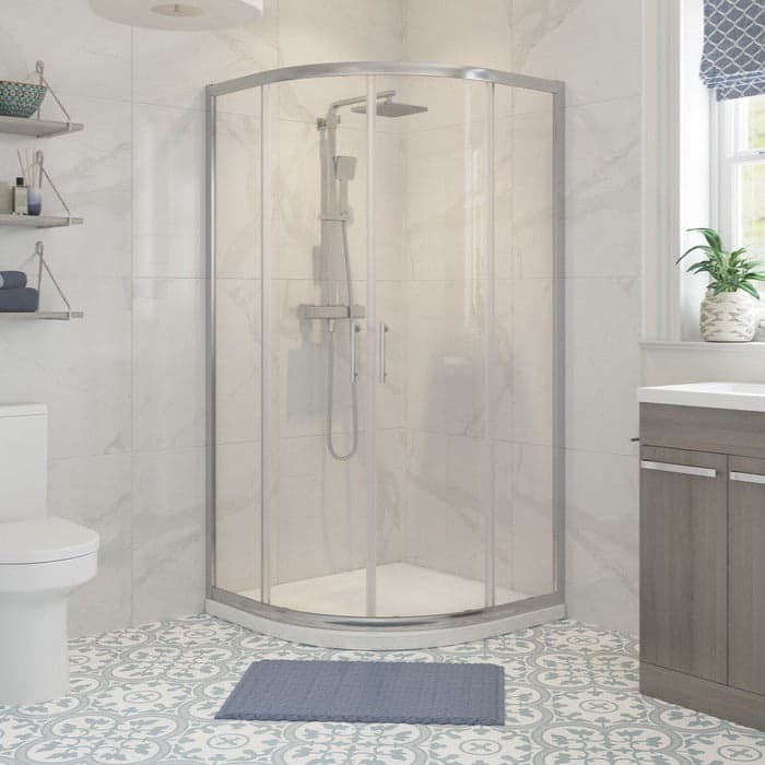 Quadrant Shower Enclosure 800mm Chrome