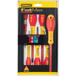 Stanley FatMax Parallel Pozi VDE Screwdriver Set 0-65-443
