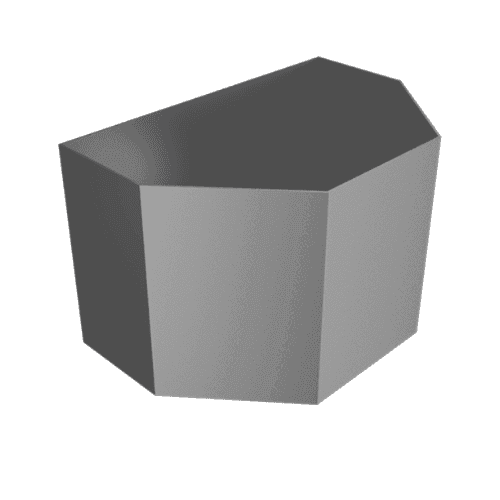 Aluminium Round Swaged Apollo Hopper - 63mm PPC Finish Anthracite Grey (7016 Matt)