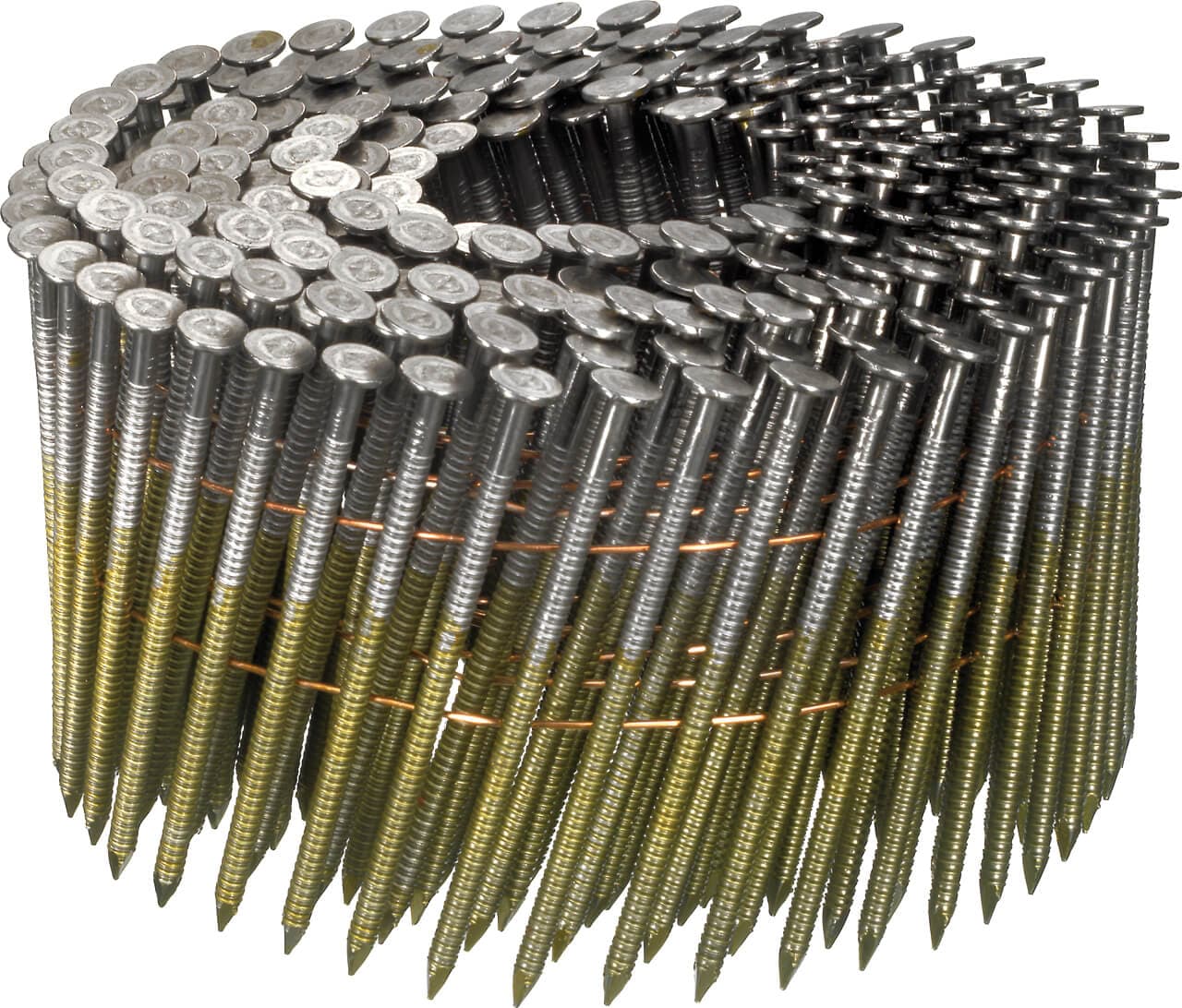 Senco GL25AABF Coil Nail Flat Galv Ring ted 2.8X64Mm