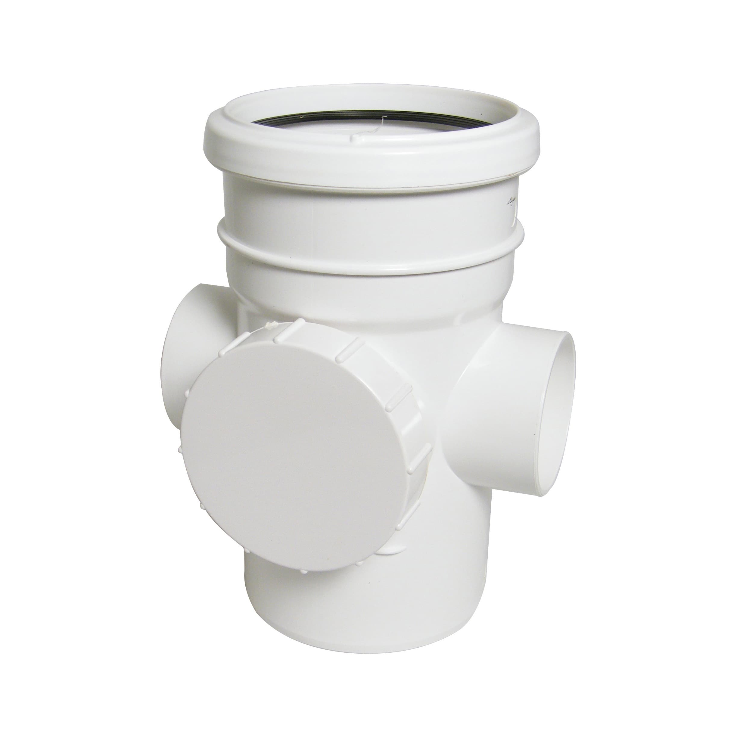 Floplast 110Mm White Accesspipe-S&S SP274W
