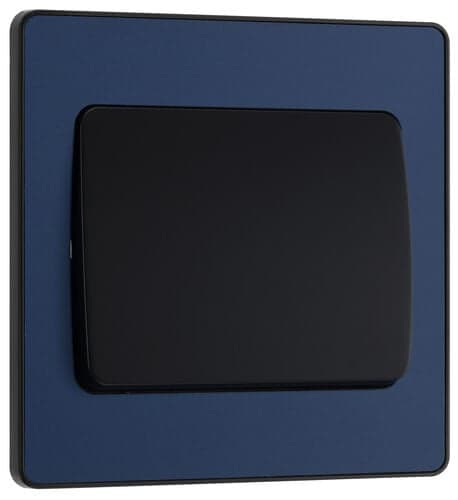 Nexus Metal Black Nickel Single Switch 10Ax 2 Way NBN12-01