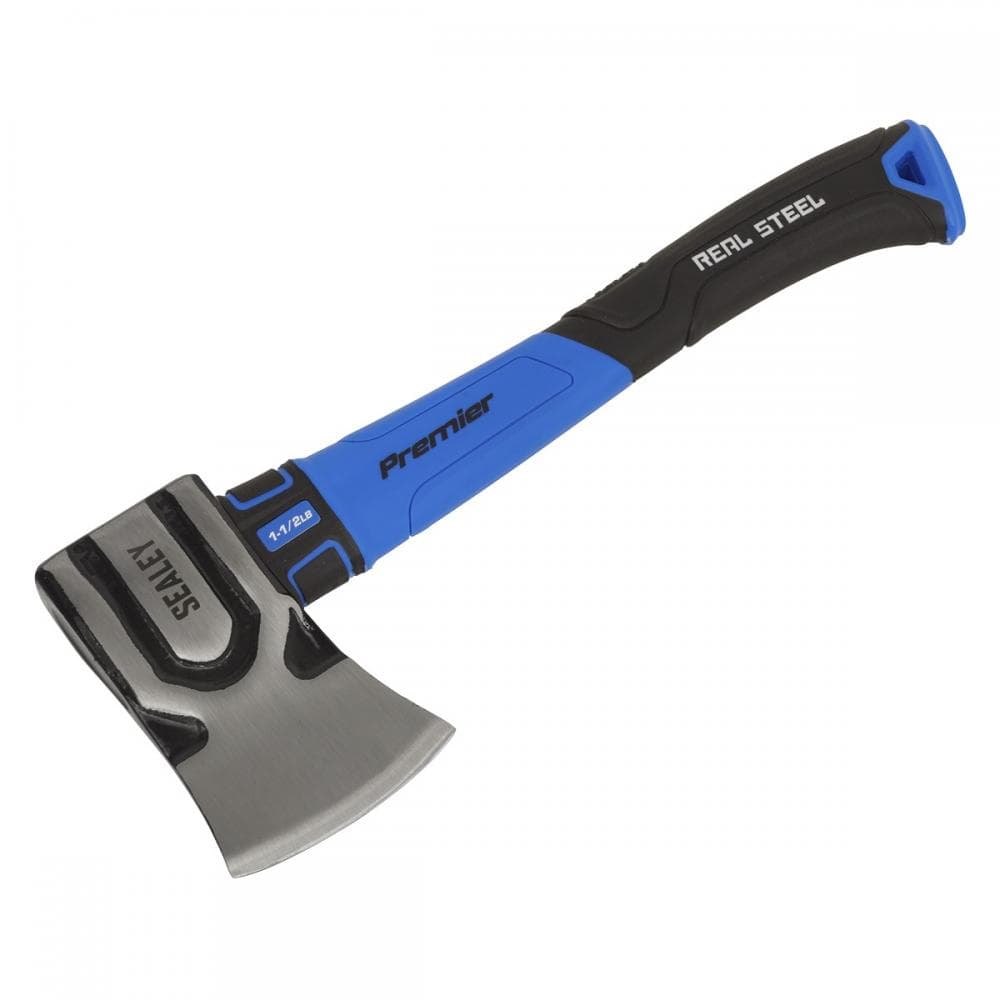 Sealey AXG98 Hand Axe With Fibreglass Shaft 1.5Lb