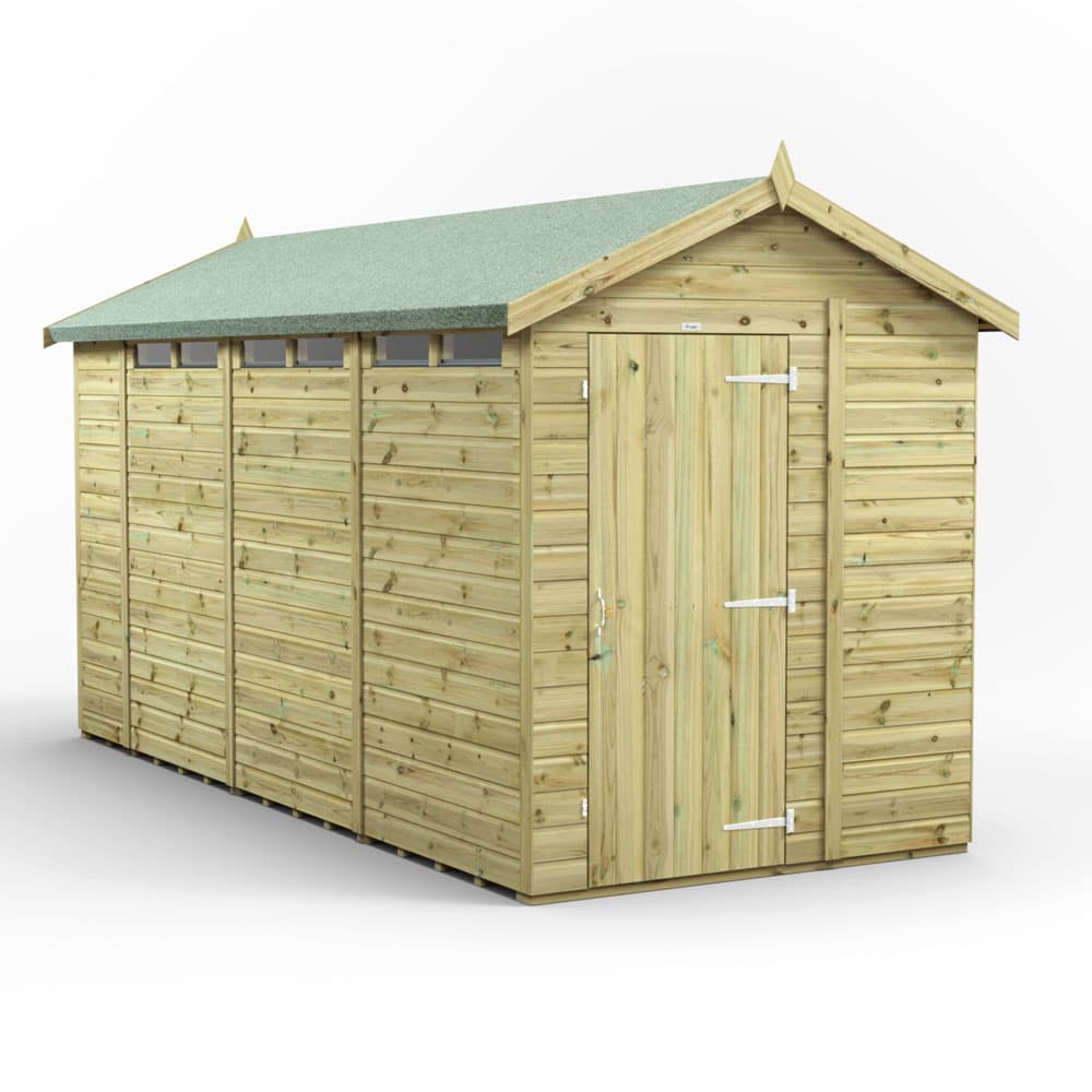 Powersheds 14x6 Premium Powersheds Security Apex