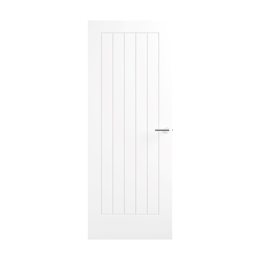 Premdor 5-Panel Vertical Smooth Semi-Solid Door 686 x 1981 x 35mm