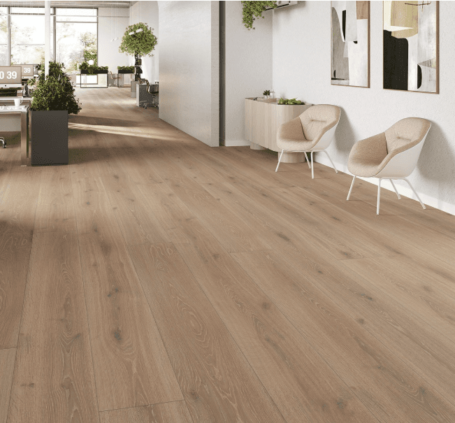 Oak Castell Limed - Trendtime 6 Château Plank Laminate Flooring