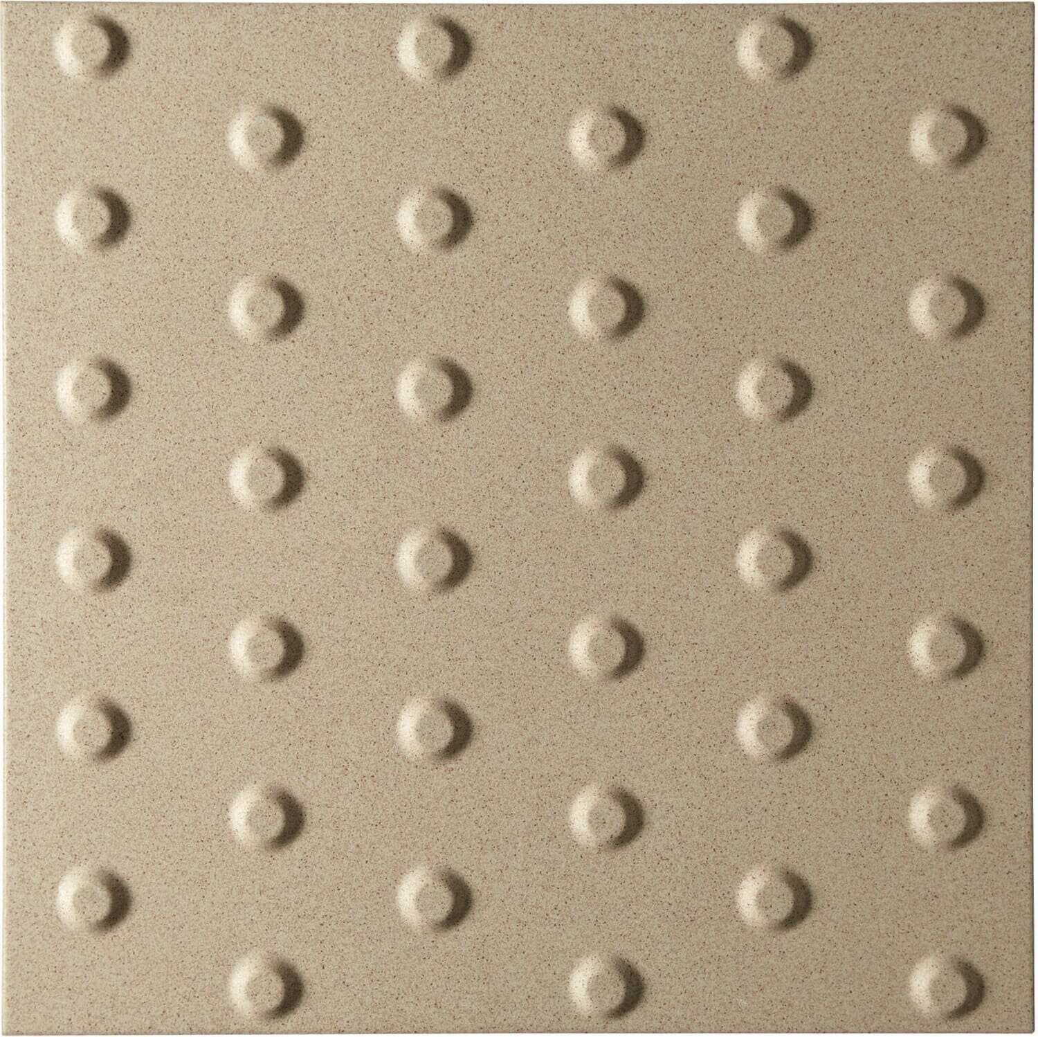 Dorset Woolliscroft Tactile Blister Sand Slip Resistant Quarry Tile 400x400mm