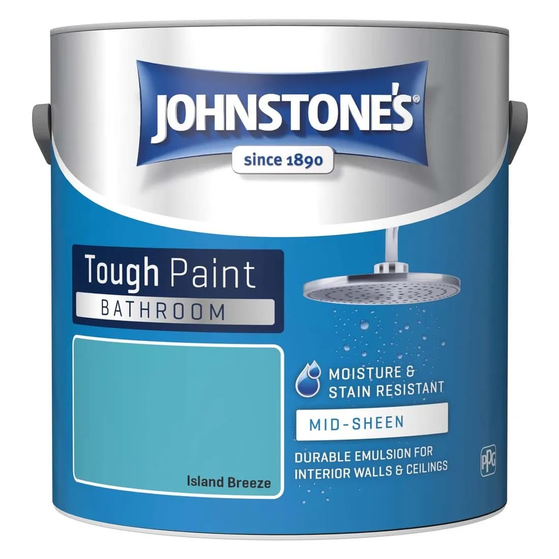 Johnstones Island Breeze Bathroom Mid Sheen 2.5L