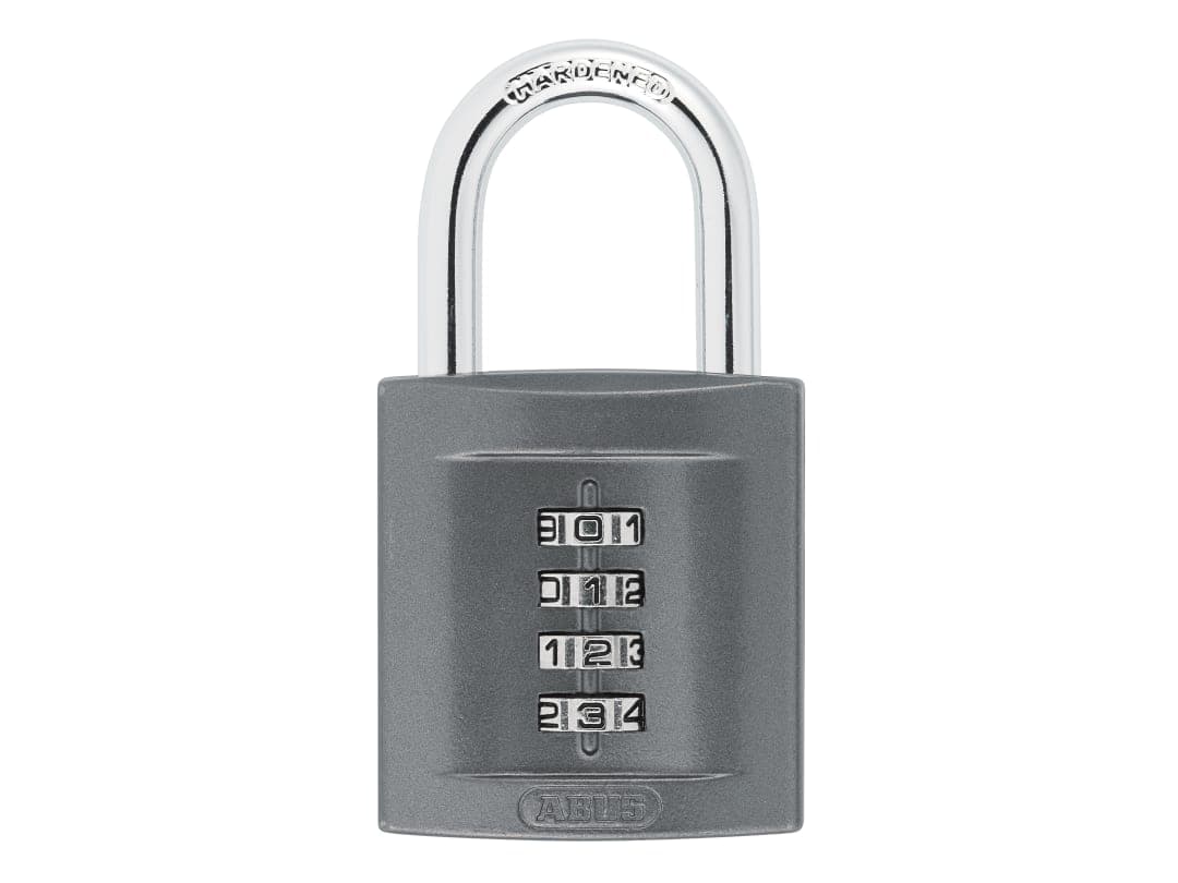 ABUS Mechanical 158/50 50mm Combination Padlock (4-Digit) Die-Cast Body Carded 10035012-01