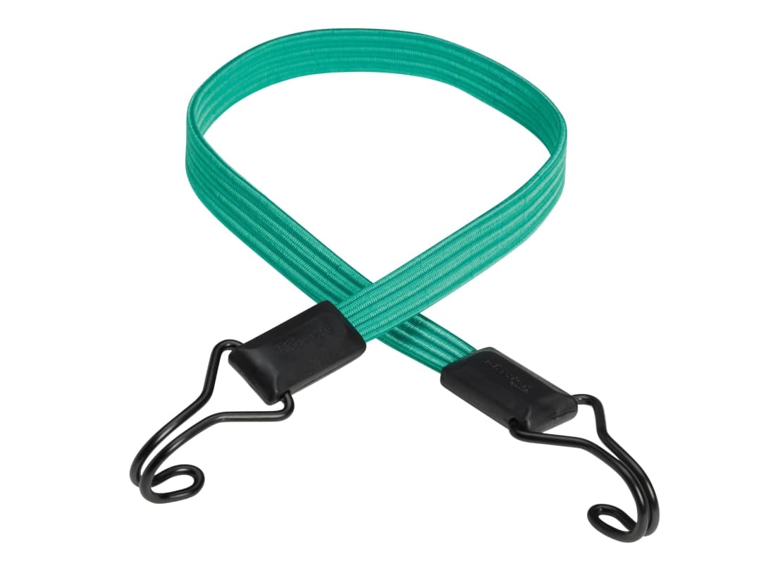 Master Lock Flat Bungee 80cm Green Double Hook 3225EURDAT