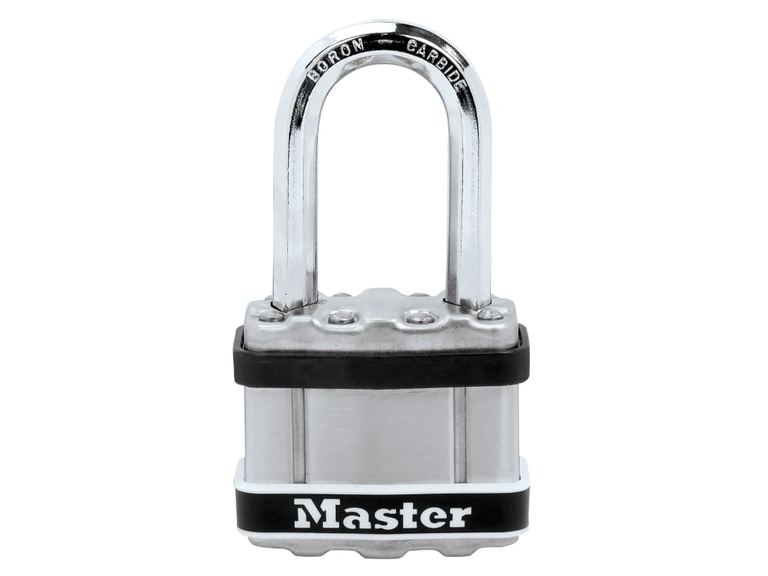 Master Lock Excell™ Laminated Stainless Steel 44mm Padlock M1EURDLFSTSCC