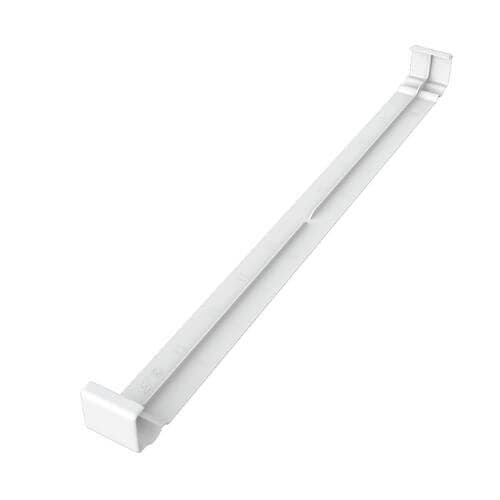 White Ogee Fascia Joint Double Ended - 604mm