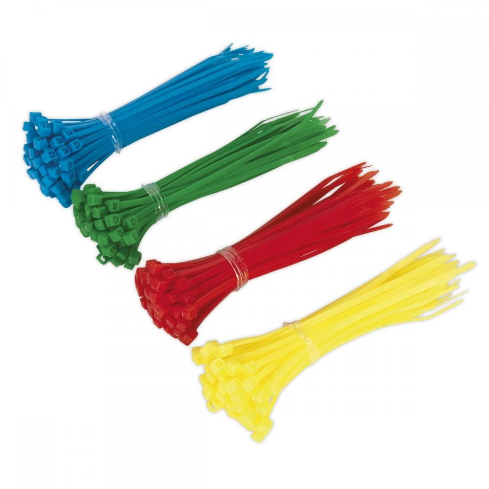 Sealey CT200 Cable Tie Assortment 100 X 2.5Mm Pack Of 200