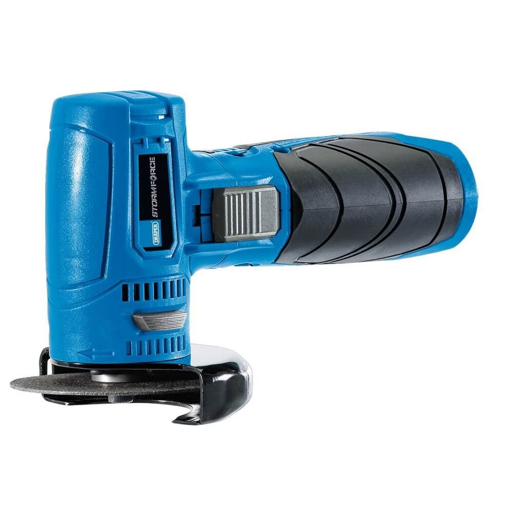 Storm Force 98437 Draper Storm Force® 10.8V Angle Grinder/Cut-Off Tool 76Mm (Sold Bare) each