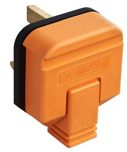 13A Hd Plug Orange HDPT13O-01