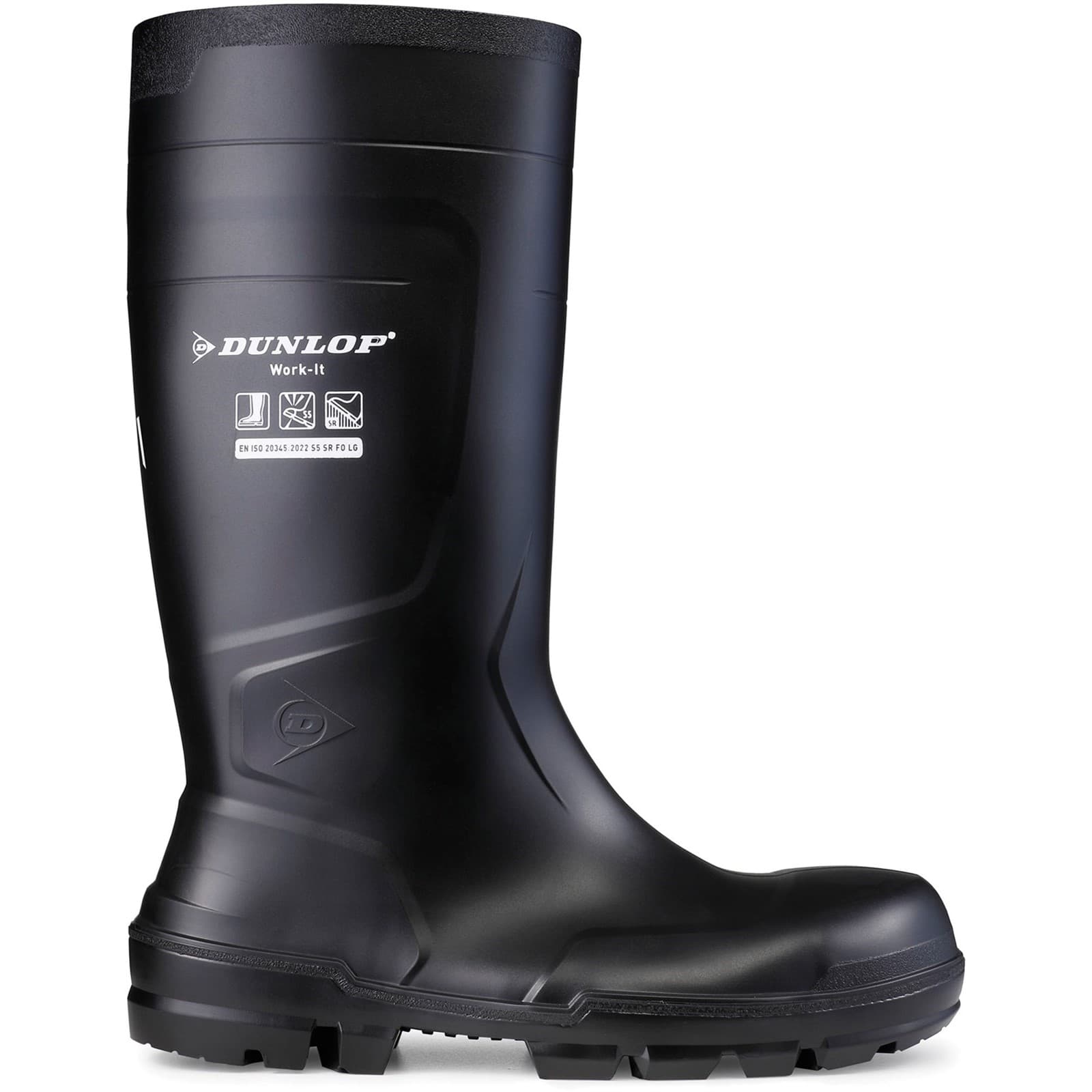 Dunlop Work-It Full Safety Wellington Size 9 39476-73634-05