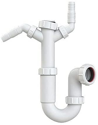 Mv 1 1/2 In X 3 In Double Spigot W/Mach Trap 5068D