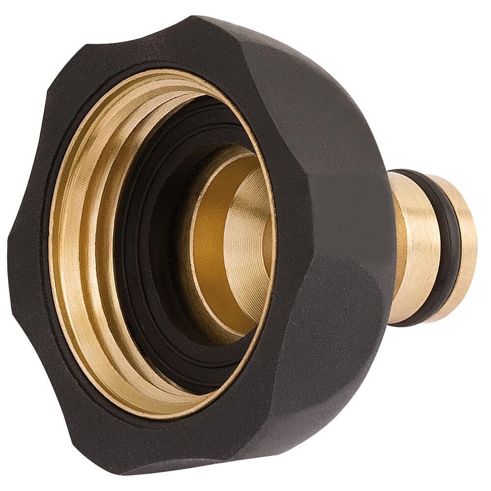 Draper 27697 Brass And Rubber Tap Connector 1in each